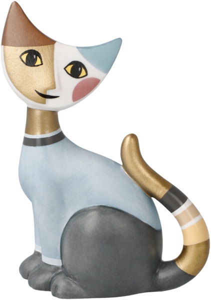 Goebel / Rosina Wachtmeister - Lola,Figur,5,5cm x 3,0cm x 8,0cm / Biskuit-Porzellan / 5,5cm x 3,0cm x 8,0cm