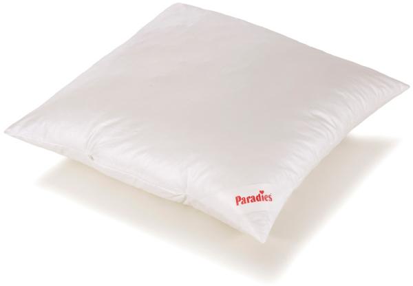 Paradies 'Softy Medium Bio' Kopfkissen, Baumwolle weiß, 80 x 80 cm