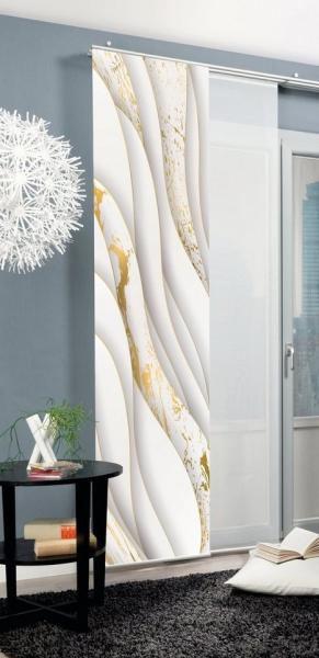 HOME WOHNIDEEN Schiebegardine GULDO (1 St), Paneelwagen, blickdicht, Schiebevorhang bedruckt