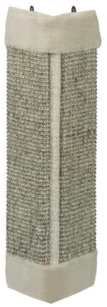 Nobby Kratzecke mit Plüsch L 49 x B 22 cm grau