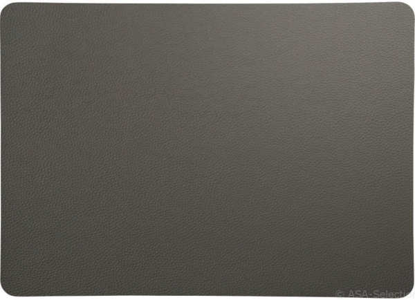 ASA Tabletops Rough Graphit Tischset 46x33 cm Lederoptik