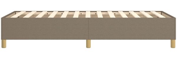 vidaXL Boxspringbettgestell Taupe 80x200 cm Stoff 3120917 Bild 6