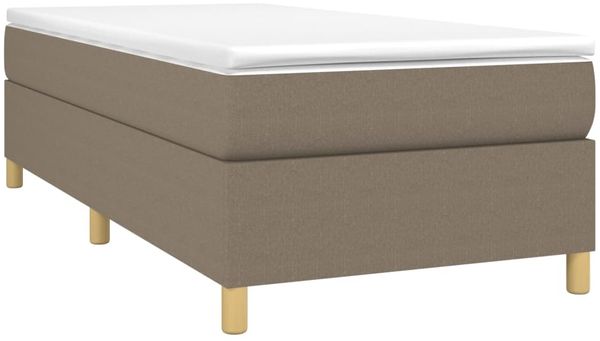 vidaXL Boxspringbettgestell Taupe 80x200 cm Stoff 3120917 Bild 3