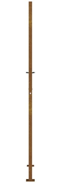 vidaXL Gartentor 100x200 cm Cortenstahl Baumdesign 153165 Bild 6