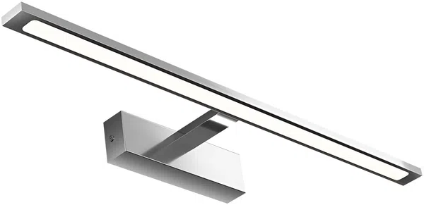 Braytron chrom LED Spiegelleuchte 12W – 600 mm, 3CCT, IP44 für Bad