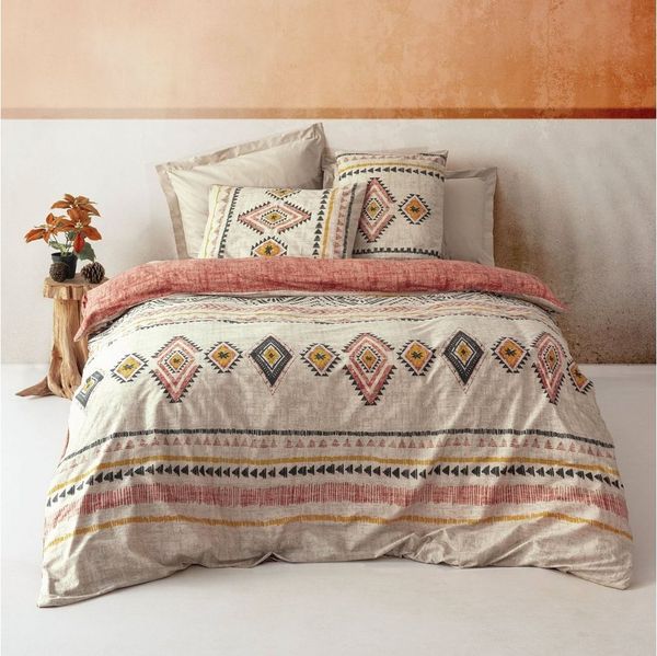 L'Essentiel Maison Bettwäsche Biber Set Felix, %100 Baumwolle, 3 teilig, Nachhaltig mit OEKO TEX, Atmungsaktiv & Hautfreundlich