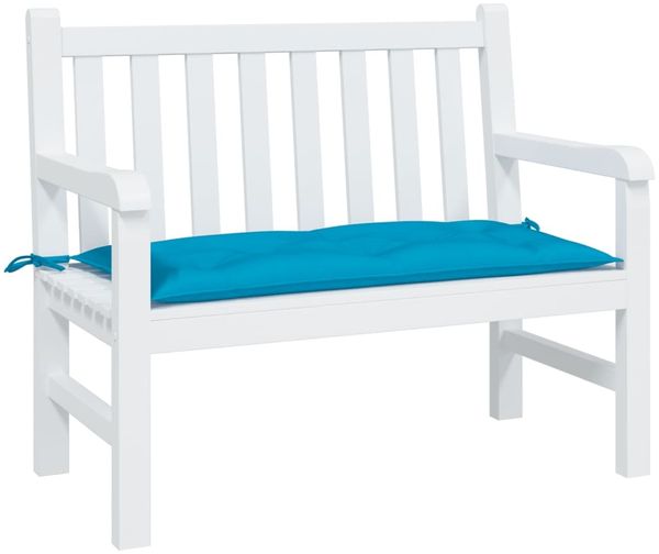 vidaXL Gartenbank-Auflage Hellblau 100x50x7 cm Oxford-Gewebe 361568