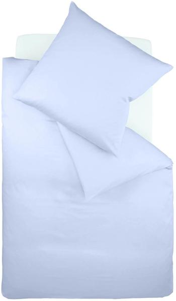 Fleuresse Interlock-Jersey-Kissenbezug uni colours bleu 6056 40/80