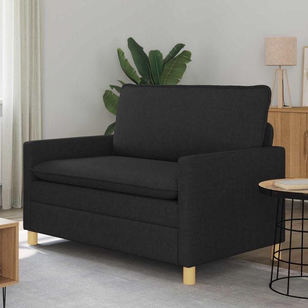 vidaXL Sofa Schwarz 126 x 81 x 87,5 cm 42028791