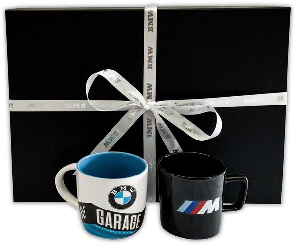 BMW Tasse BMW M Motorsport Geschenkbox Exklusive Geschenkset Tasse Becher, 1-tlg.