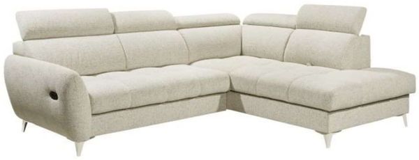 ED Exciting Design Ecksofa Malinda mit elektrischer Sitztiefe