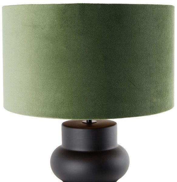 Qazqa Tischleuchte Alisia, ohne Leuchtmittel, E27, Grün, Design, Keramik, 1-flammig