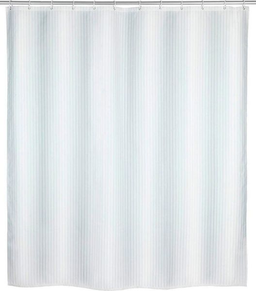 WENKO PALAIS Duschvorhang 180 x 200 cm, Weiß