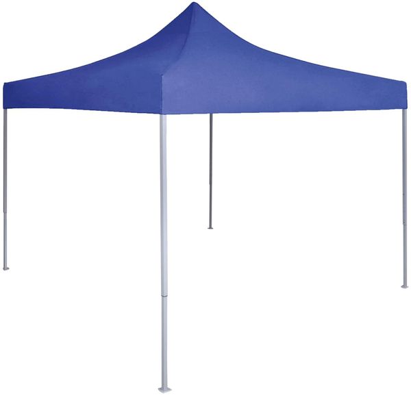vidaXL Party-Zelt Blau 200 x 200 x 315 cm Oxford-Stoff 42023509