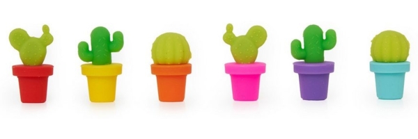 Legami Glasmarkierer 6er Set - Fiesta