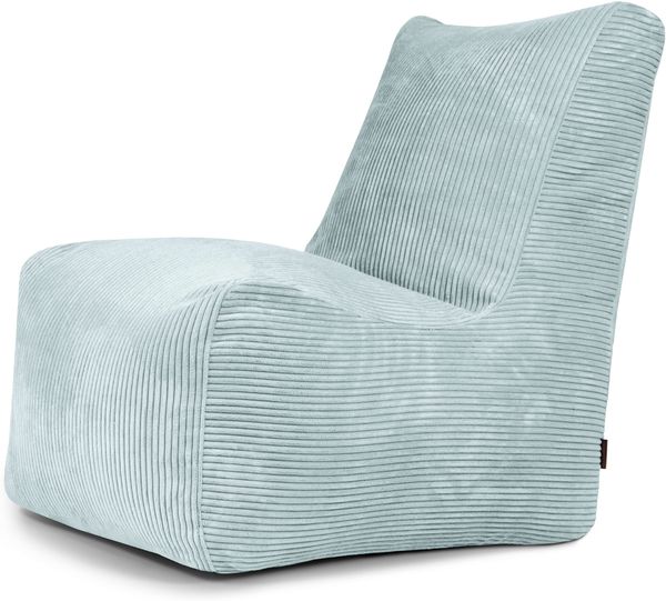 Sitzsack ‘Seat‘, Bezugstoff - Waves, 100% Polyester, Mint, 85x105x80 cm cm.