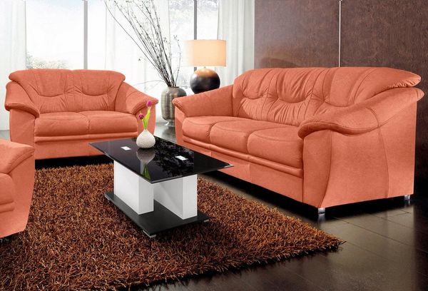 sit&more Polstergarnitur Savona, B: 148 bzw. 198 cm, Set: 2- & 3er-Sofa, mit Federkern