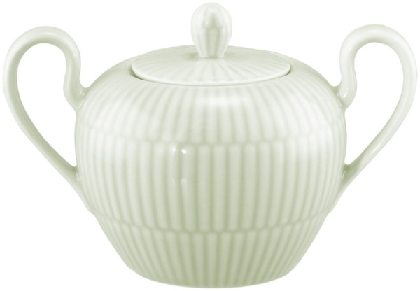 Seltmann Weiden Amina Zuckerdose mit Griffen 230 ml - Seladon