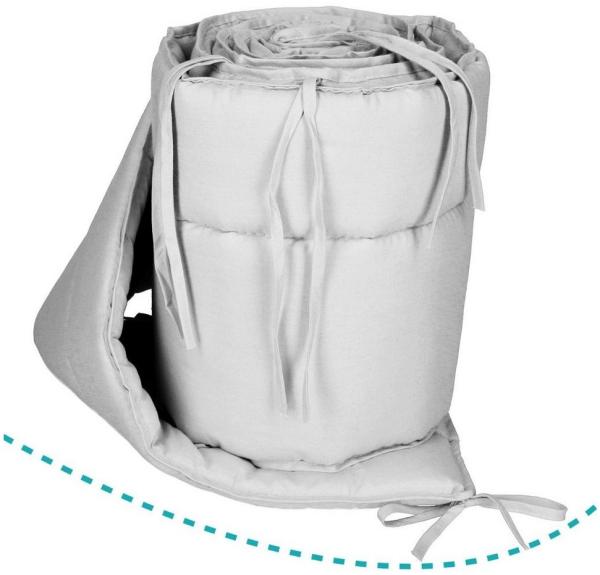 Bettnestchen Soft Nest für Kinderbetten 70 x 140 grau