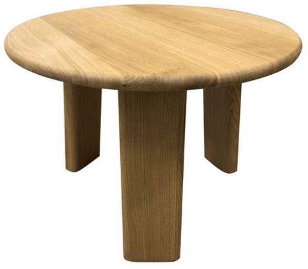 Woodroom Beistelltisch Pula (50 cm oder Ø 70 cm), Couchtisch, Ablagetisch, massive Wildeiche geölt
