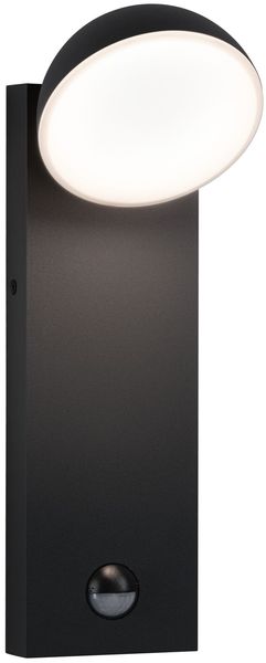 Paulmann 94739 LED Außenwandleuchte Puka seewasserresistent mit Bewegungsmelder