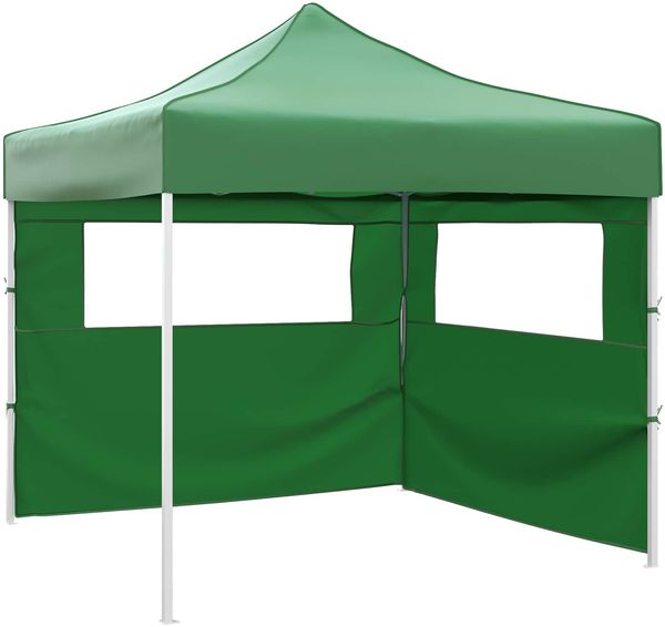 vidaXL Party-Zelt Grün 292 x 292 x 315 cm Oxford-Stoff 42023556