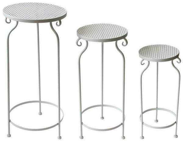 HTI-Living Blumenbank Blumentisch 3er-Set Celia (3 St)