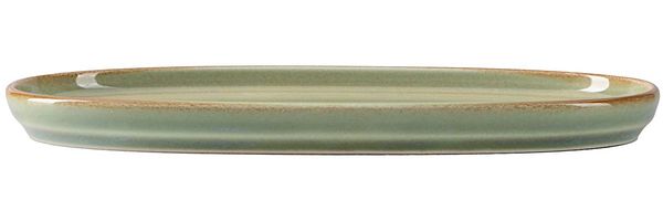 COMAS OLIVA ovaler Teller 34 cm, 6 Stück, Porzellan Bild 2