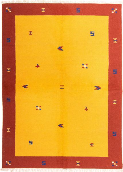 Kelim Teppich - Trendy 240x170 cm - gold