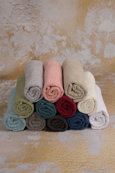 Wewo fashion Gästehandtücher 9518G, Frottee (Packung, 6-St), saugstark