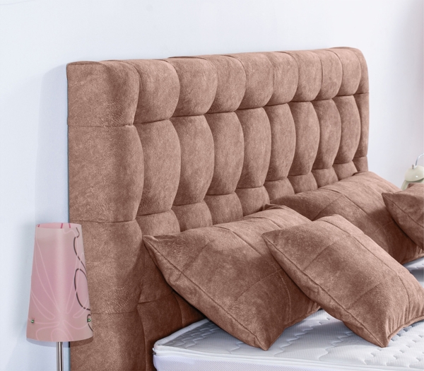 Meisterbetten Boxspringbett Lanz 140x200 in DS-Altrosa, Matratzenbezug Nano, Ergoflex-Topper Bild 5