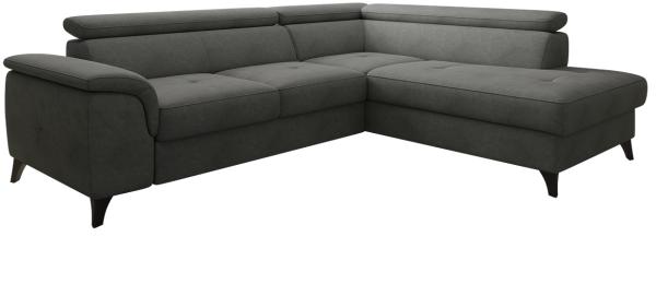 Ecksofa Asporiz (Farbe: Zetta 305, Seite: Rechts 2R-OT)