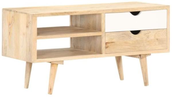 vidaXL TV-Schrank 90 x 35 x 45 cm Massivholz Mango