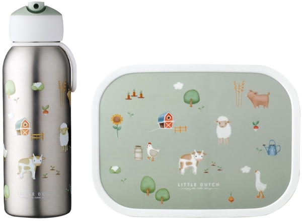 Mepal CAMPUS Lunchset mit Thermoflasche Little Farm 2-teilig