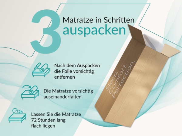 Polsterbett Bett mit Holzlattenrost Schlafzimmer Bett Doppelbett gepolstertes Kopfteil Pocket Matratze - EMORA CLASSIC - 200x200 cm - Grau Cord - VIRE LUX Bild 10