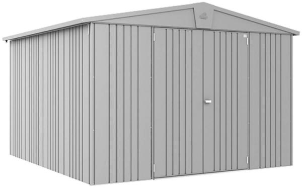 Biohort Gerätehaus Europa, 7: 316 x 300 x 209 (b x t x h) cm, silber-metallic