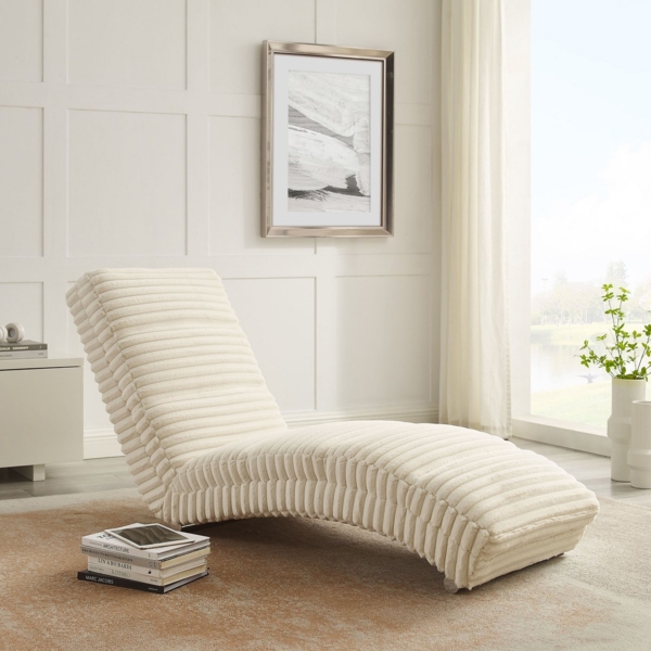 Chaiselongue in Beige