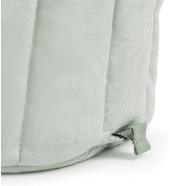 Elodie Hochstuhlauflage Elodie - Sitzkissen Grace, Mineral Green für Hochstuhl - 27,5 x 21 x 21 cm, (Wendbar, beiseitig zu verwenden, 1 St)