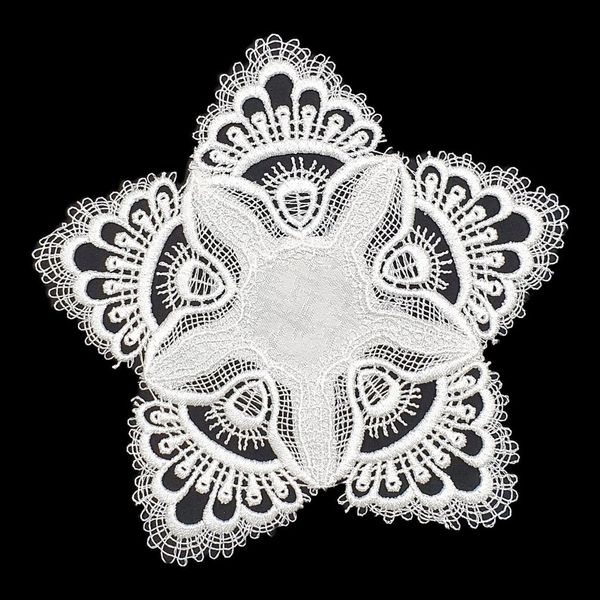 Brilliant Tischdecke Spitze "8139" Weiss, Jacquardgewebe