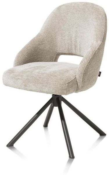2er Set NIKOLAS Esszimmerstuhl grau