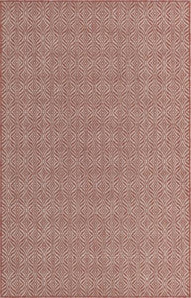 Teppich "OUTDOOR CIATO" Rechteckig Rostrot 150x245 cm
