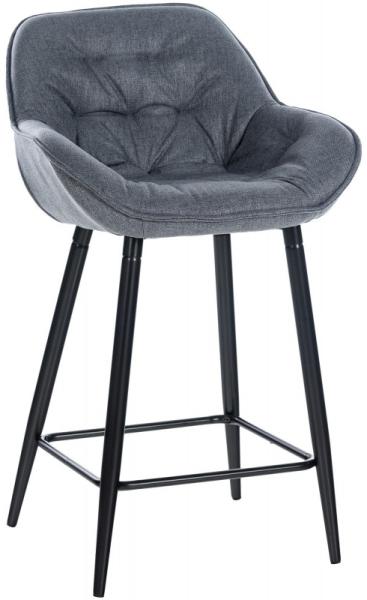 Barhocker Gibson Stoff, grau