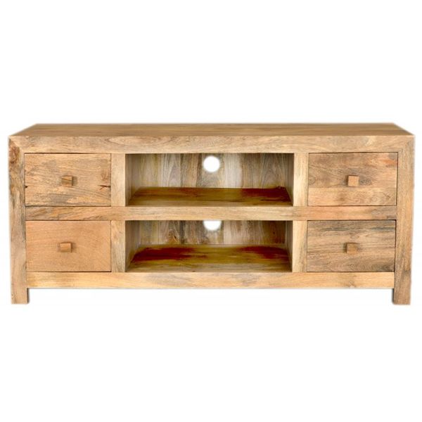 Fernsehtisch Hina 140x60x45 aus Mangoholz