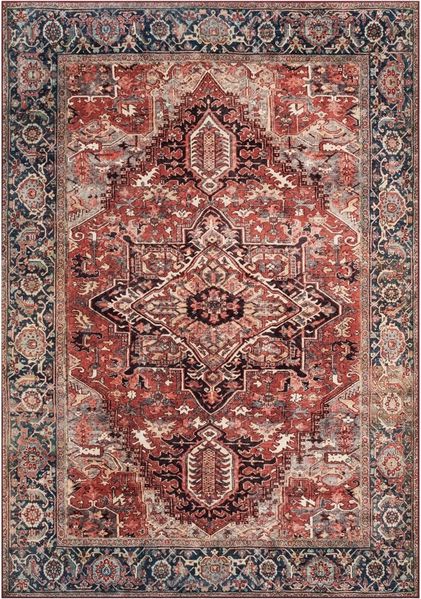 Tapiso Orientteppich ISPAHAN, rechteckig, Höhe: 6 mm, Orient Design & Waschbar