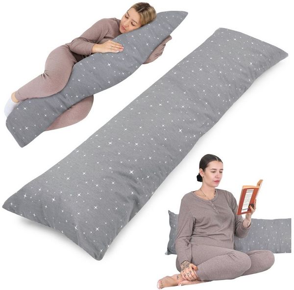 Totsy Baby Seitenschläferkissen Schwangerschaftskissen 40x145 cm - Kuschelkissen Schlafkissen
