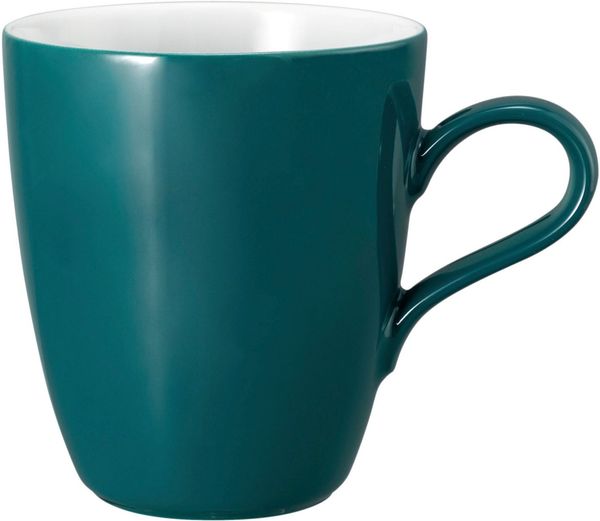 Seltmann Weiden Becher Life Fashion, 1-tlg, Porzellan, Becher mit Henkel 0,40 l