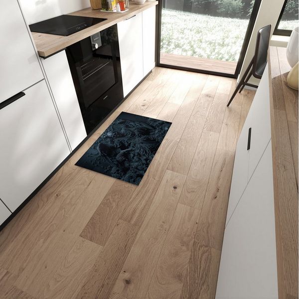 Primedeco Teppich Küchenteppich Skeletthüter PVC rutschfest abwaschbar Läufer, Rechteckig, Höhe: 3 mm, Pflegeleicht & Wasserabweisend