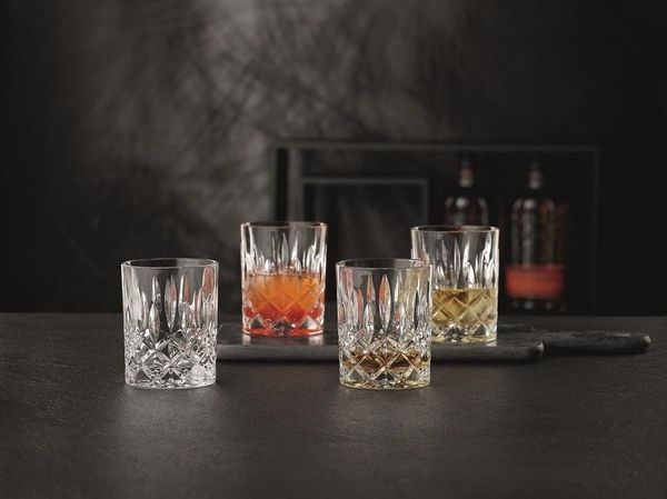 Nachtmann Longdrinkglas Nachtmann Nobelesse Set 4X Whiskybecher + 4X Longdrink Gläser, Kristallglas