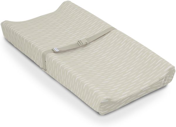 Ingenuity Cozy Clean Wickelauflage mit abwischbarer Oberfläche und waschbarem Bezug – passend für die meisten Wickeltische