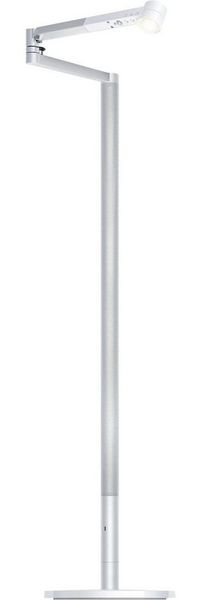 DYSON LED Stehlampe Solarcycle Morph™, dimmbar, Weiß /Silber, LED fest integriert, das passende Licht für jede Tageszeit